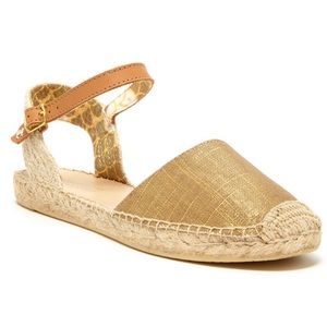 Sperry Top-Sider Hope Gold & Brown Espadrilles Sandals